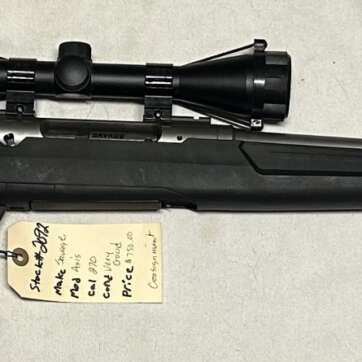 Savage Axis / Stock# 2092
