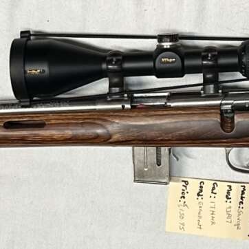 Savage 17HMR #2219